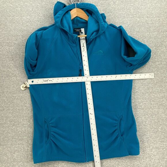 Polar Edge Jacket Womens Extra Large Blue Fleece Full Zip Up Long Sleeve Pockets - Picture 9 of 12
